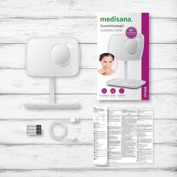 medisana CM 848 Cosmetica Spiegel 