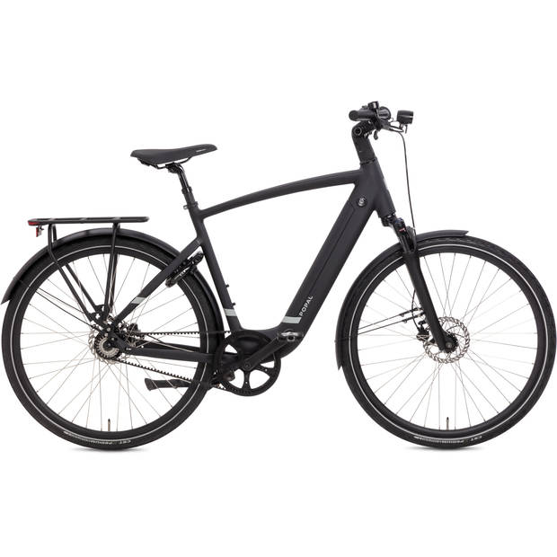 Popal Elektrische Stadsfiets ARC1 28 Inch 54 cm Heren Hydraulische schijfrem Matzwart