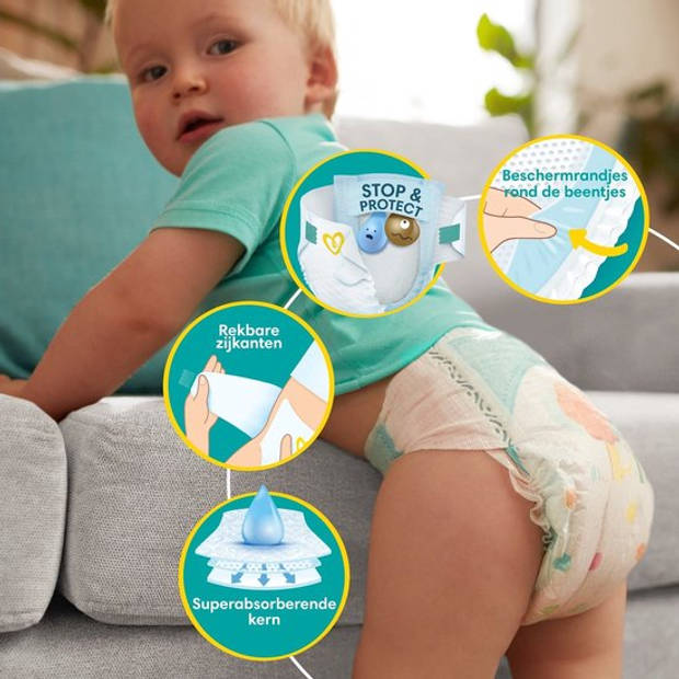 Pampers Baby Dry Luiers Maat 4 (9-14 kg) - 106 Stuks