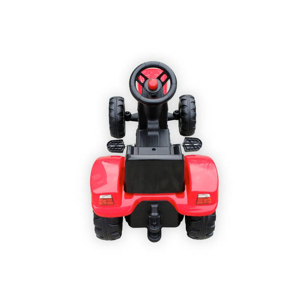 Max Kids - Skelter - Tractor Elin met aanhanger - Rood