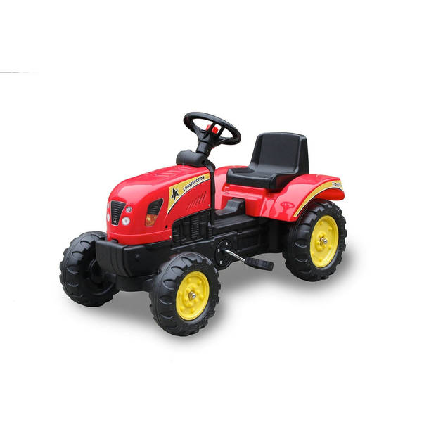 Max Kids - Skelter - Tractor Elin met aanhanger - Rood