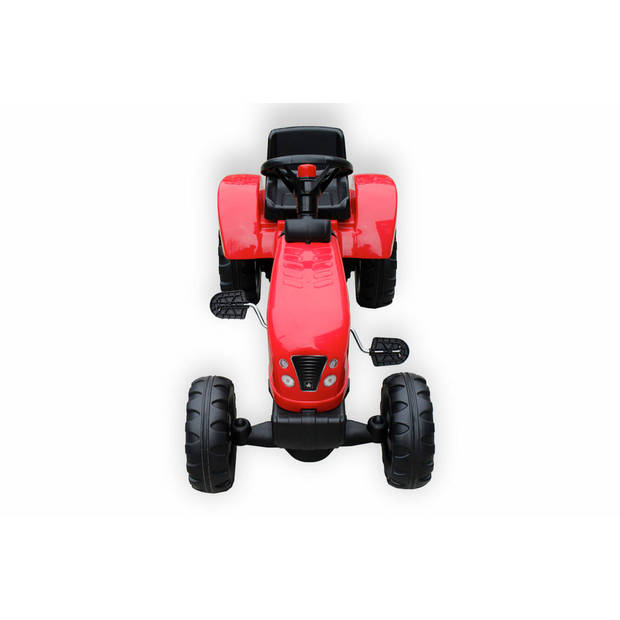 Max Kids - Skelter - Tractor Elin met aanhanger - Rood