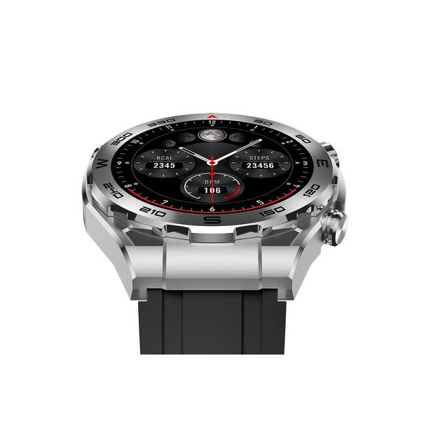 Hyundai - Smart & Fit watch PRO - Zilver - Met extra bandje