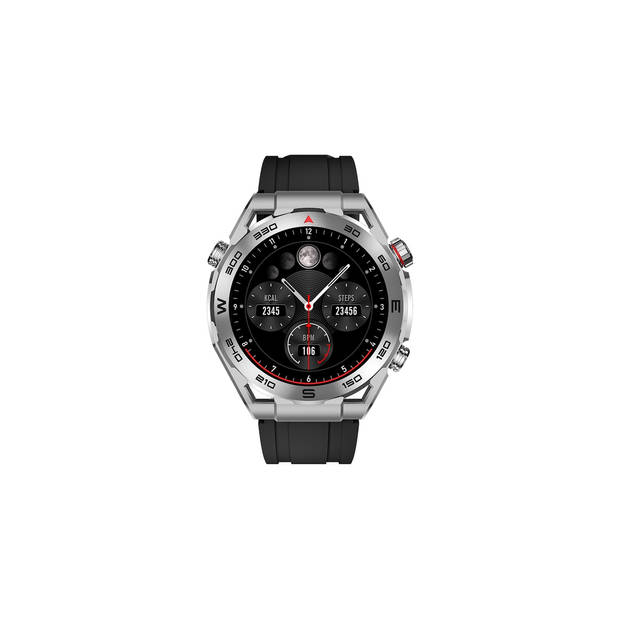 Hyundai - Smart & Fit watch PRO - Zilver - Met extra bandje