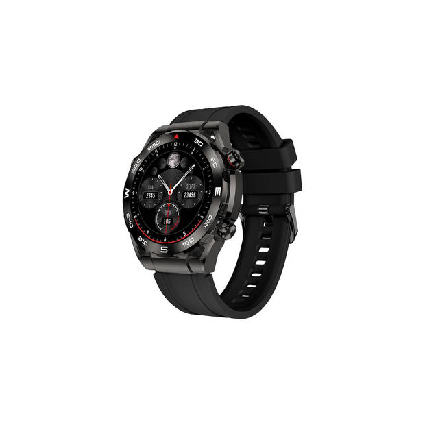 Hyundai - Smart & Fit watch PRO - Zwart - Met extra bandje