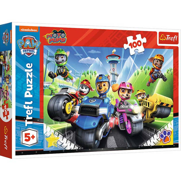 Trefl Trefl 100 - Paw Patrol op de motor / Viacom PAW Patrol