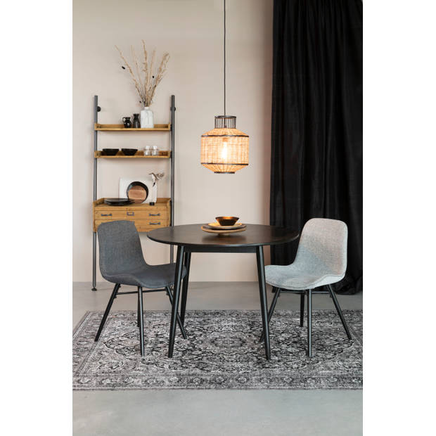 Housecraft Lester Eetkamerstoelen Lichtgrijs - Set van 2