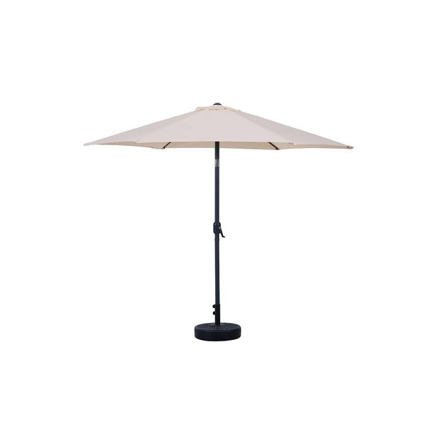 Feel furniture - Parasol - Kantelbaar - 3 meter - Creme