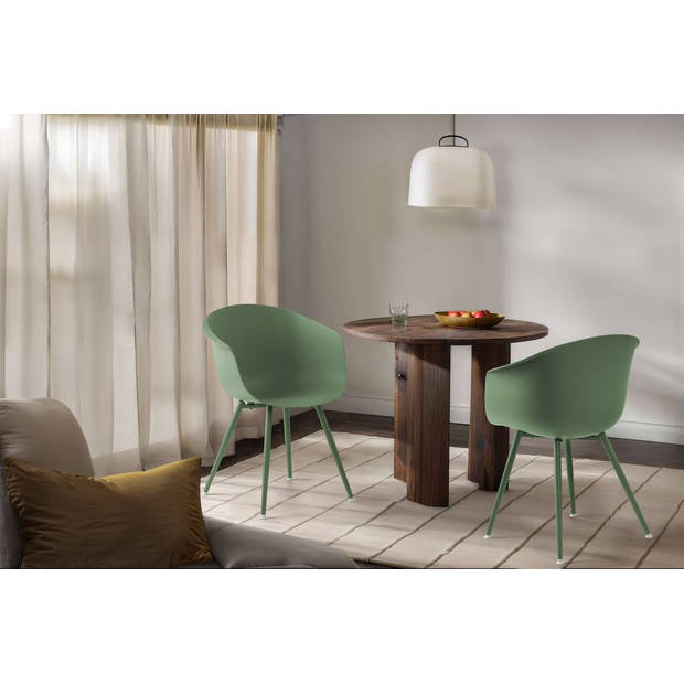 Feel Home - Luxe kuipstoel voor buiten - Grass Green - Set van 2 stuks