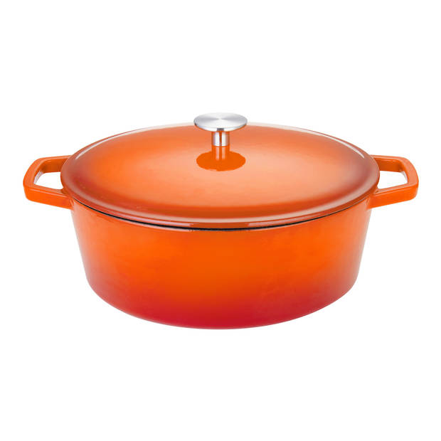 Buccan - Hamersley - Gietijzeren braadpan 29cm - Oranje