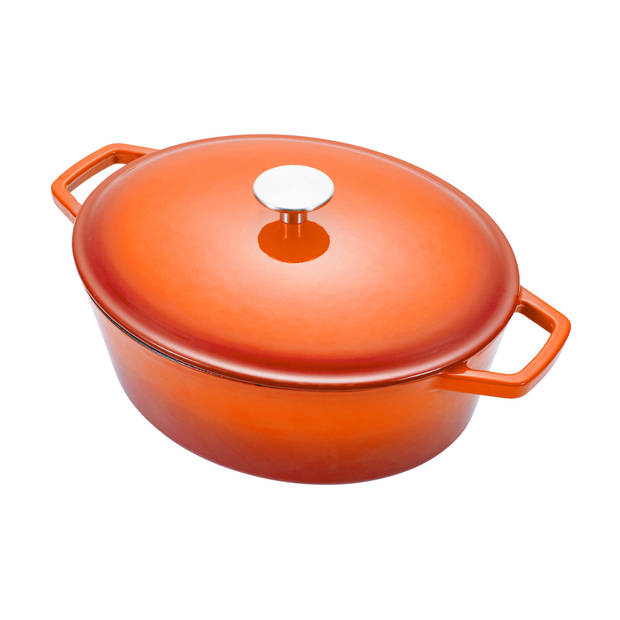 Buccan - Hamersley - Gietijzeren braadpan 29cm - Oranje