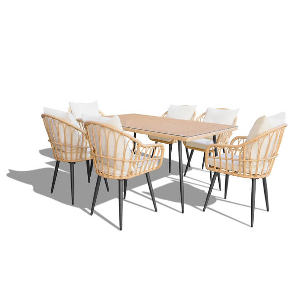 Feel Furniture - Ibiza - Dinnerset - 6 personen