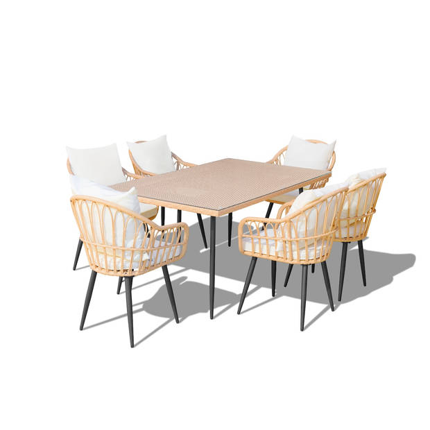 Feel Furniture - Ibiza - Dinnerset - 6 personen