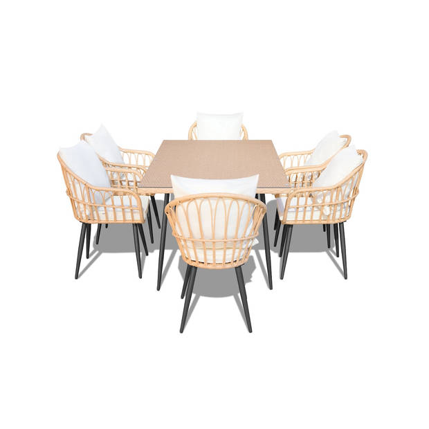 Feel Furniture - Ibiza - Dinnerset - 6 personen