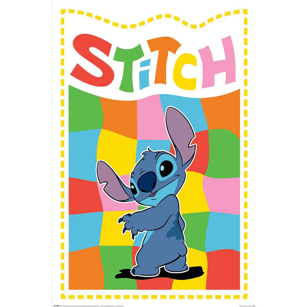 Poster Stitch Chequered 61x91,5cm