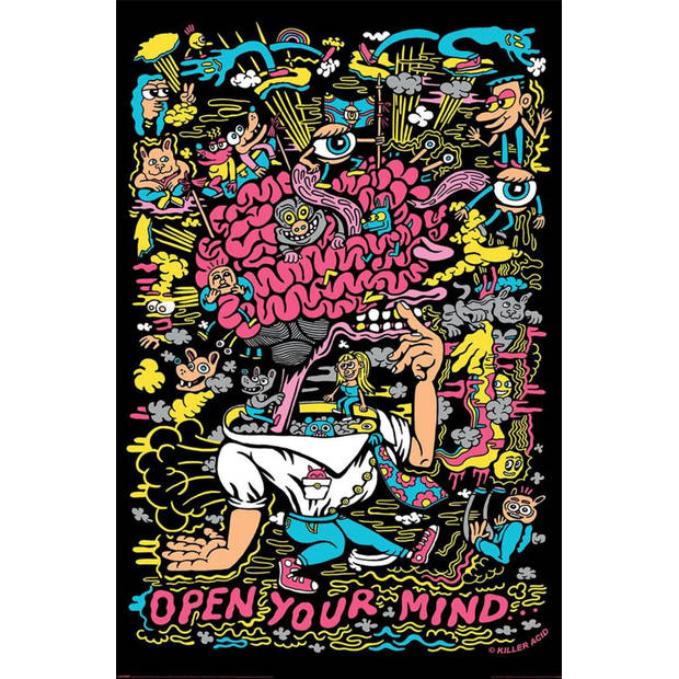 Poster Killer Acid Open Your Mind 61x91,5cm