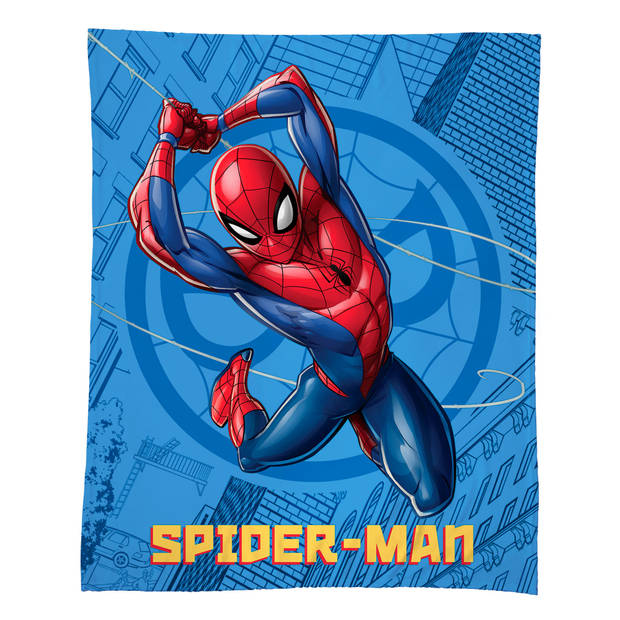 SpiderMan Fleece plaid, Action - 125 x 150 cm - Polyester