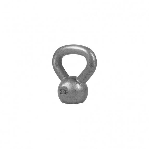 Gorilla Sports Kettlebell - Gewicht - Kettle Bell - Gietijzer - 3 kg