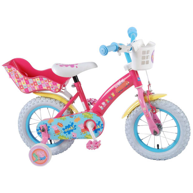 Peppa Pig Kinderfiets - Meisjes - 12 inch - Roze