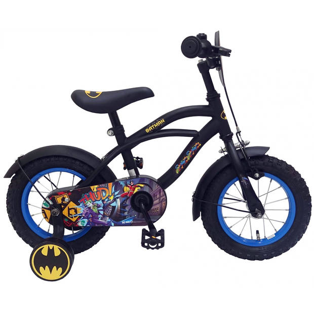 Batman Kinderfiets - Jongens - 12 inch - Zwart