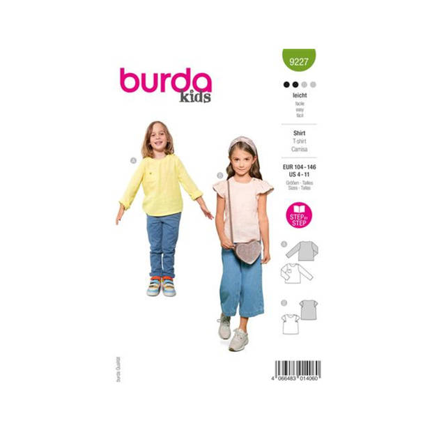 Burda nr.9227 maat 104-146