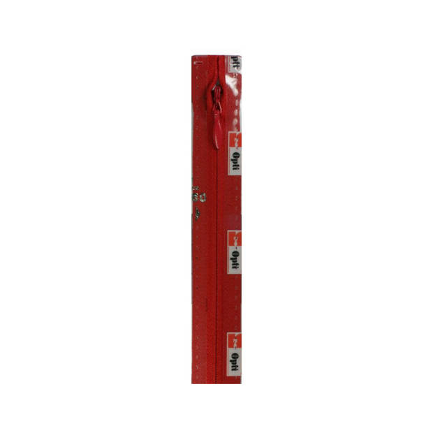 Opti 5595 S43 naadrits 4mm niet deelbaar 60 cm Rood