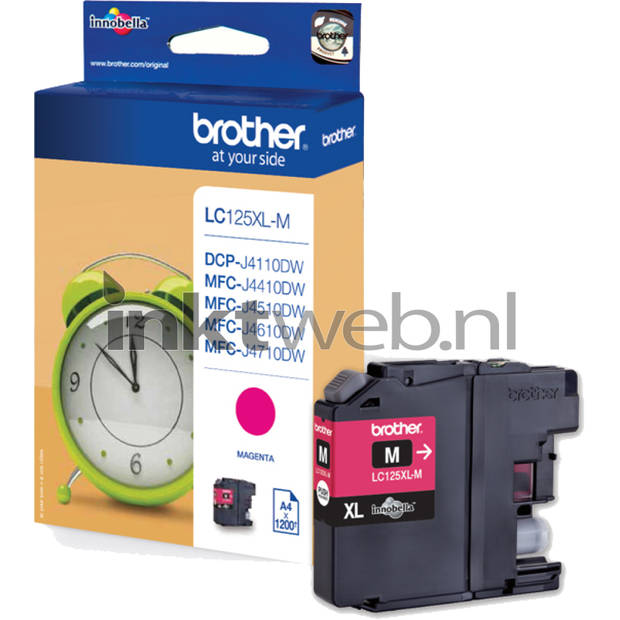 Brother LC-125XLM magenta cartridge