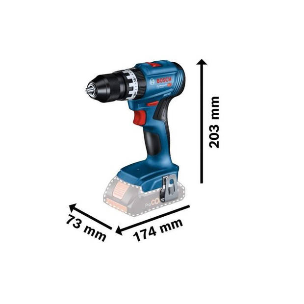 Bosch GSB 18V-45 accu-klopboorschroevendraaier (771087)