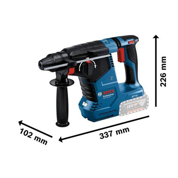 Bosch Professional GBH 18V-24 ponsen hamers (zonder batterij)