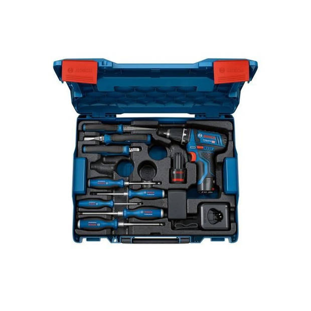 GSR 12V-15 schroevendraaierboor + Bosch Professional Hand Tools