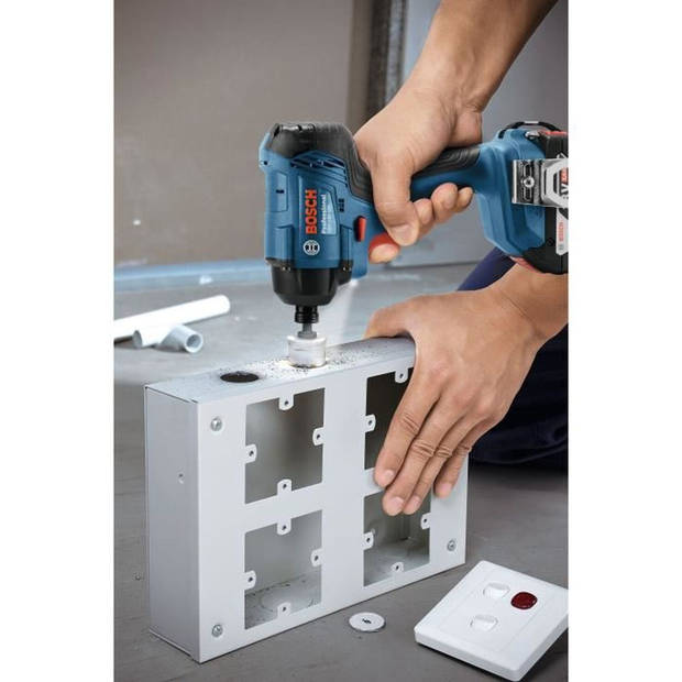 BOSCH PROFESSIONAL Accu-slagschroevendraaier 18V GDR 18V-160, 2 klopper 2,0 Ah, L-BOXX