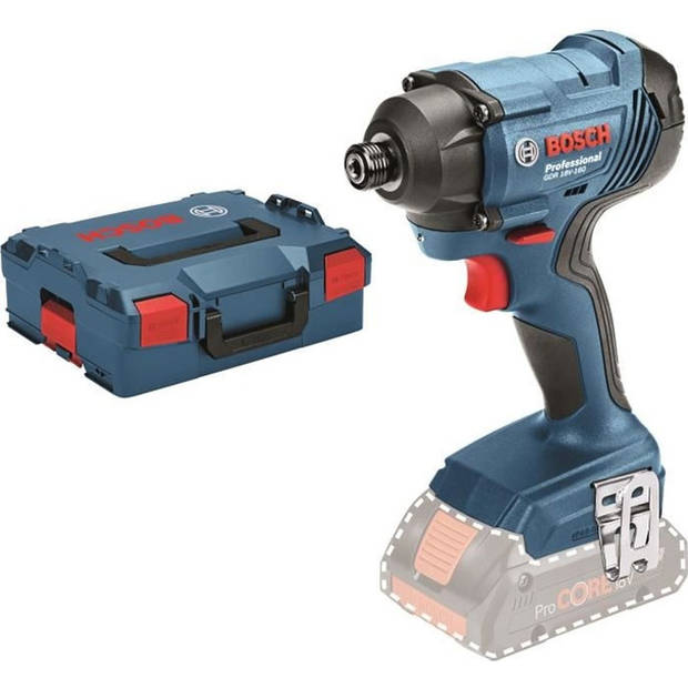 BOSCH PROFESSIONAL Accu-slagschroevendraaier 18V GDR 18V-160 Solo Click & Go, L-Boxx