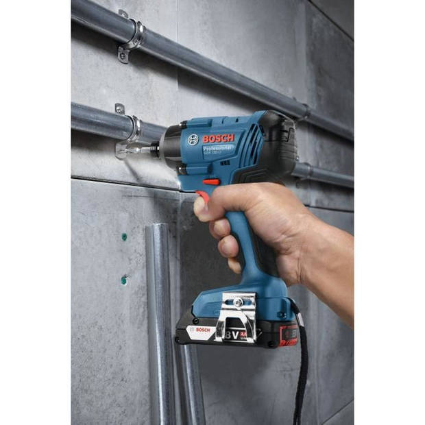 BOSCH PROFESSIONAL Accu-slagschroevendraaier 18V GDR 18V-160 Solo Click & Go, L-Boxx