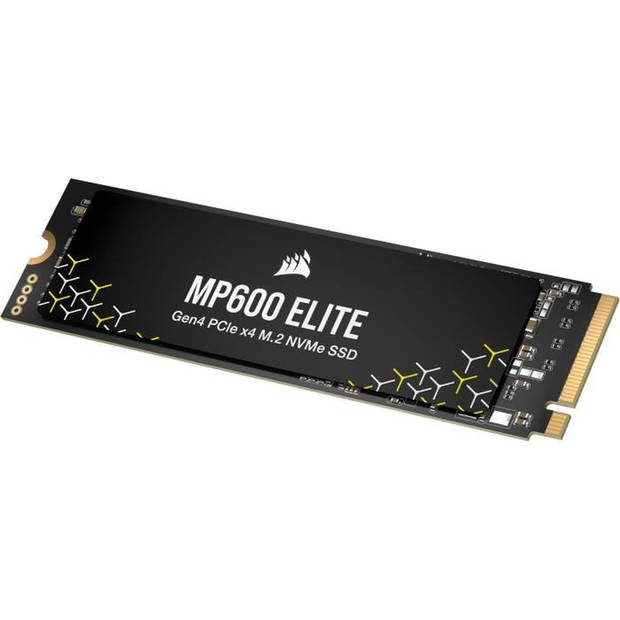 Interne SSD-schijf - CORSAIR - MP600 ELITE 1TB Gen4 PCIe x4 NVMe M.2 SSD - Zonder koellichaam