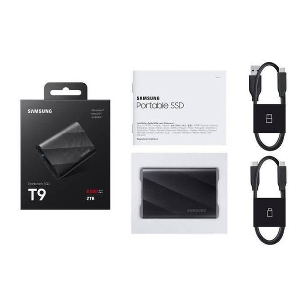 Samsung portable SSD T9 2TB USB 3.2 Gen 2x2