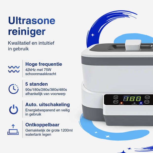 Samako Ultrasoon Reiniger Powerwave