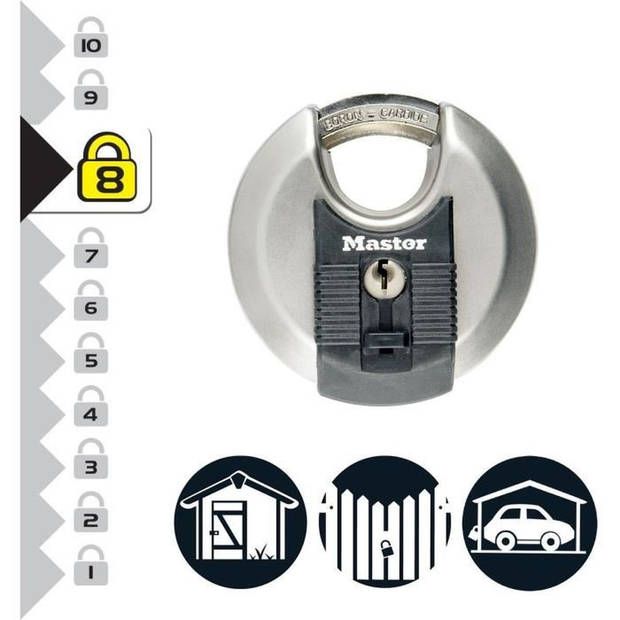 Bluetooth-hangslot - MASTER LOCK - 4401EURLHEC - Lange handgreep