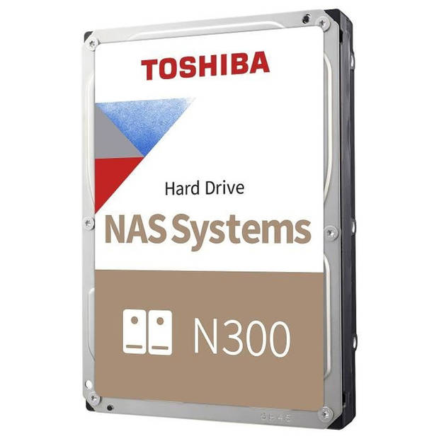 Interne harde schijf - TOSHIBA - NAS N300 - 4TB - 7200 rpm - 3,5 (HDWG440EZSTA)