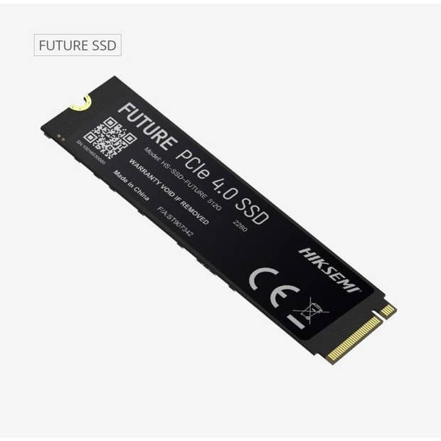HIKSEMI - Interne SSD - 1024GB - M.2 - Toekomstige PCIe Gen 4x4, NVMe 7450MB/s 6600MB/s (HS-SSD-FUTURE(STD)/1024G/PCIE4)