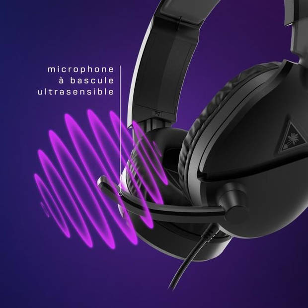 Gamingheadset voor meerdere platforms - TURTLE BEACH - Recon 70X - Zwart