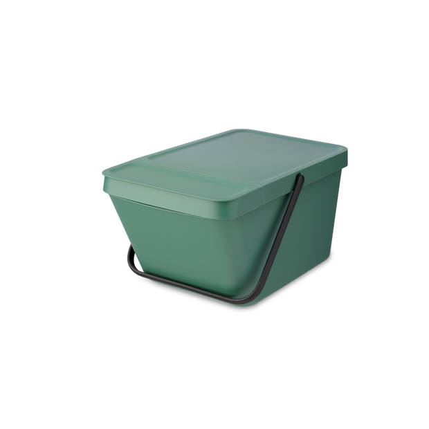 Sort & Go Afvalemmer stapelbaar, 20L - Fir Green