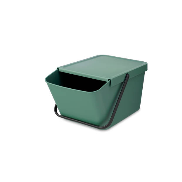 Sort & Go Afvalemmer stapelbaar, 20L - Fir Green