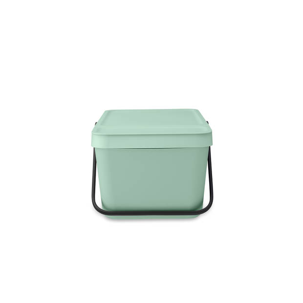 Sort & Go Afvalemmer stapelbaar, 20L - Jade Green