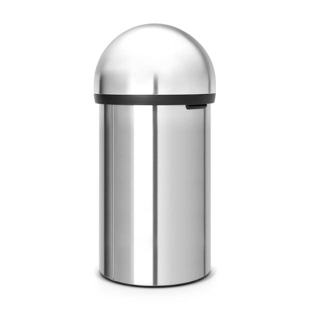 Push Bin afvalemmer, 60 liter - Matt Steel