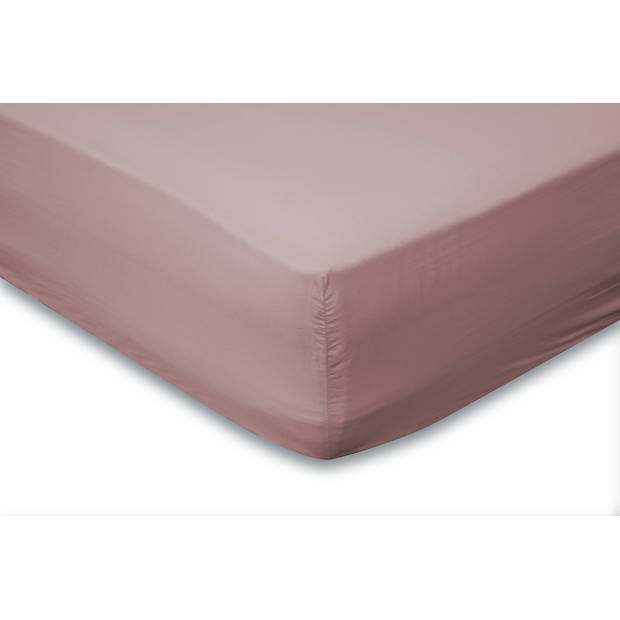 Eleganzzz Hoeslaken Jersey Katoen Stretch 35cm Hoge Hoek - light pink 180x210/220cm - 200x200cm