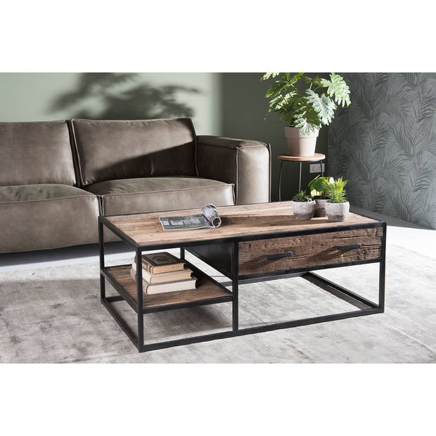 D - Livingfurn - Salontafel Dakota - 70x120x44cm - Mangohout