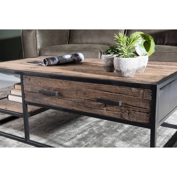 D - Livingfurn - Salontafel Dakota - 70x120x44cm - Mangohout