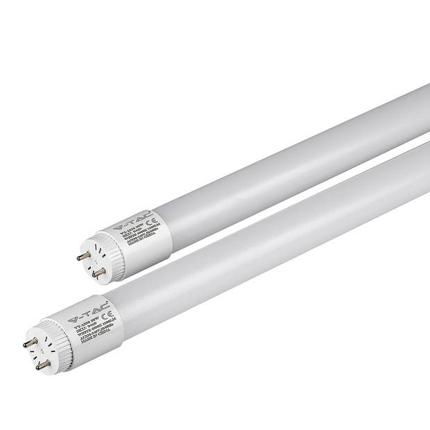 V-TAC VT-12023 Witte LED TL-armatuur met buizen - IP65 - 36W- 3400 Lumen - 4000K - 120CMx2