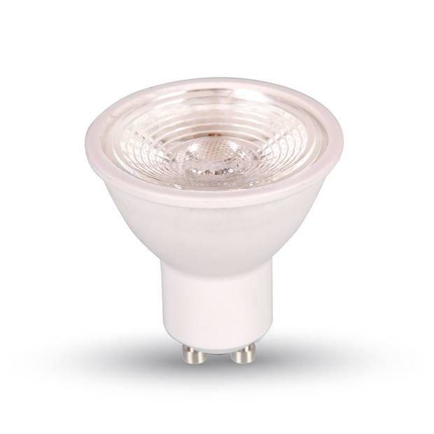 V-TAC VT-2886D LED Spots - GU10 Lens 38° Dimbaar - IP20 - Wit - 7 Watt - 550 Lumen - 6000K