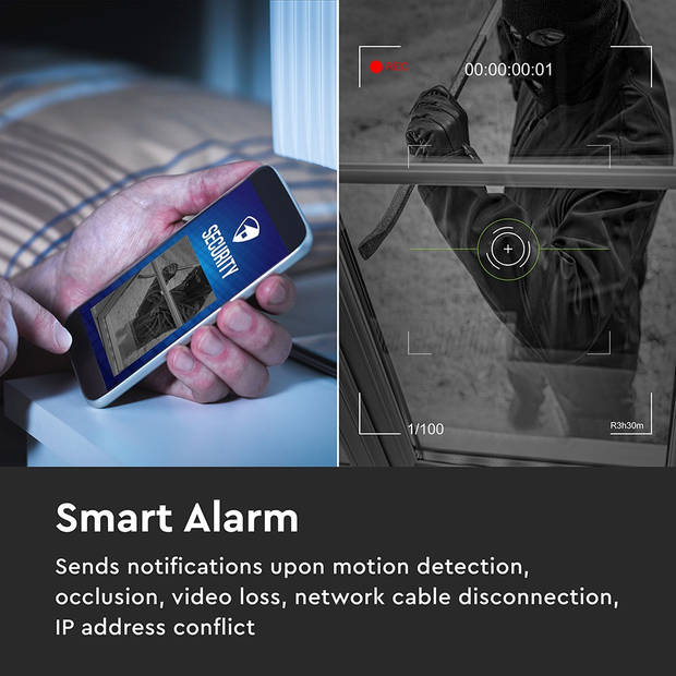 V-TAC VT-5136 Smart Electronics - IP - Beveiliging - Camera's - IP65 - Modelnr: - VT-5136